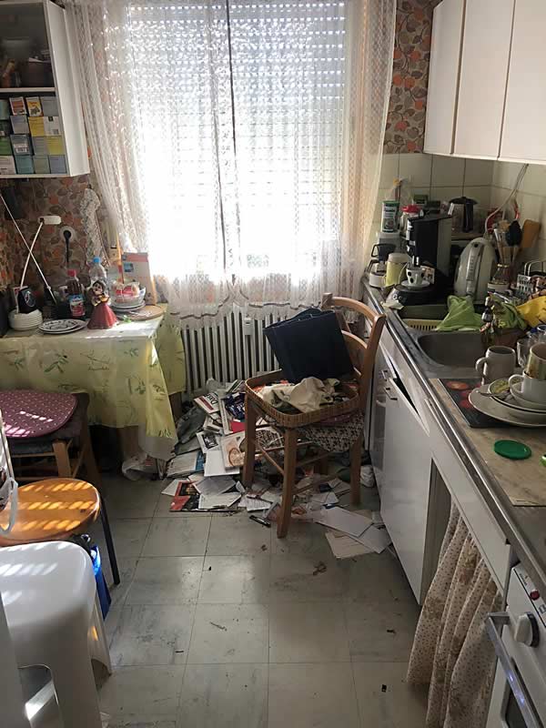 Wohnungsauflösung Küche vorher