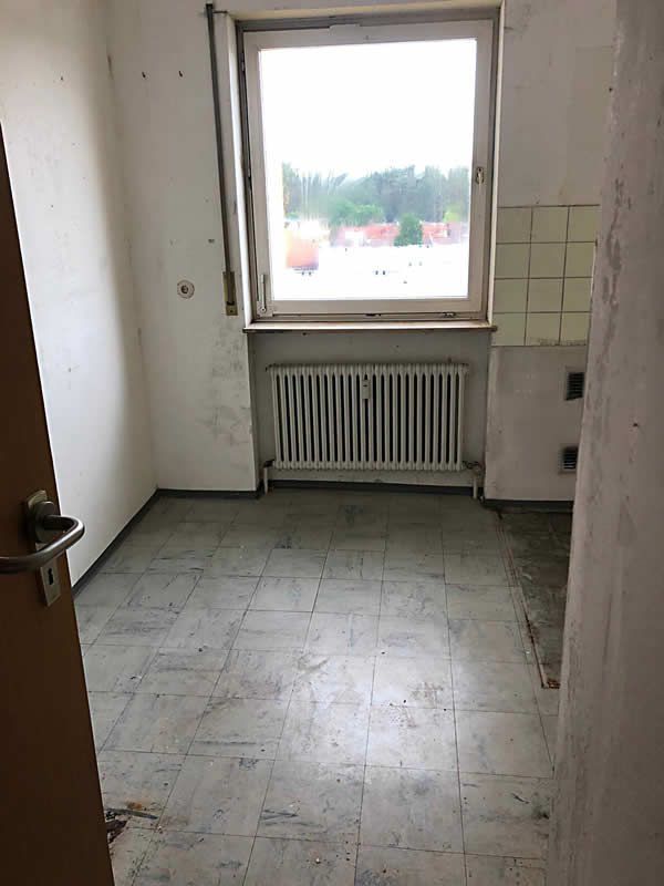 Wohnungsauflösung Küche nachher