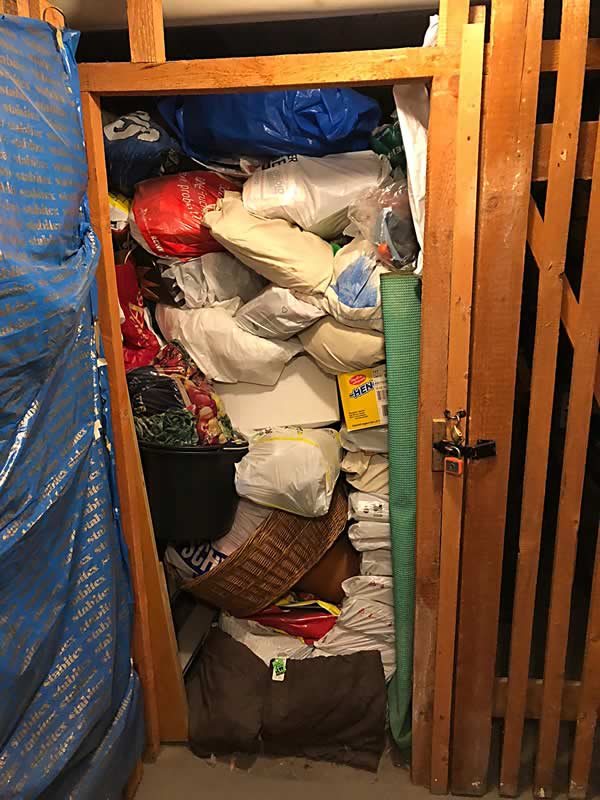 Wohnungsauflösung Keller vorher