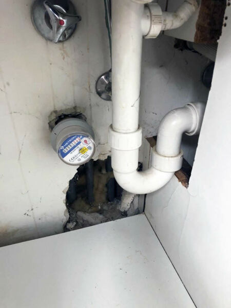 Foto Sanierung Wasserschaden Küche